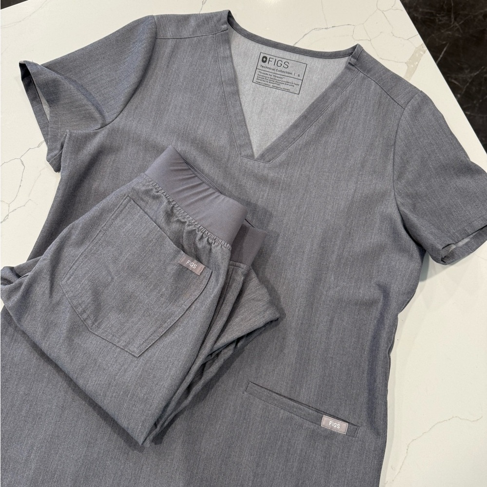Figs Technical Collection Gray Scrub set
